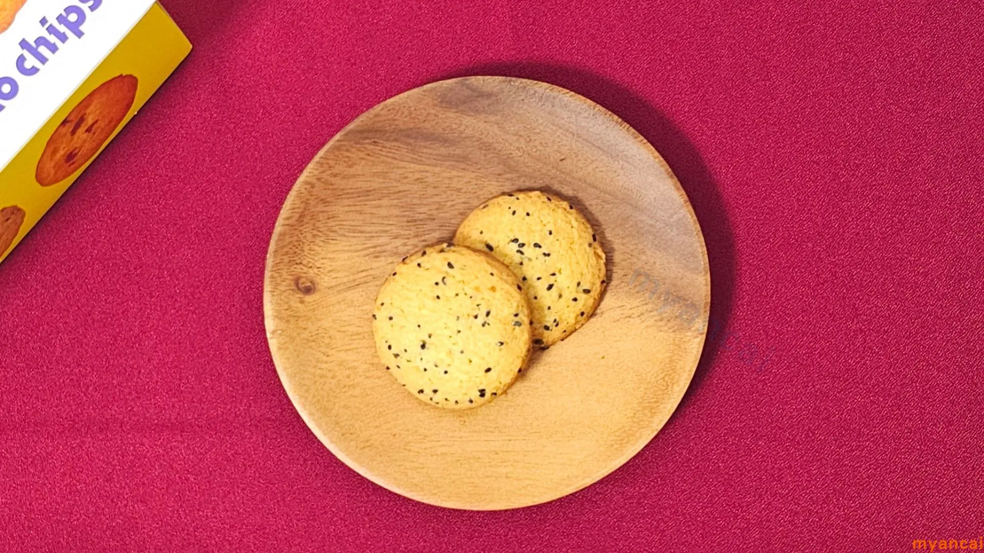 アメリカンテイストクッキーのセサミクッキーの画像